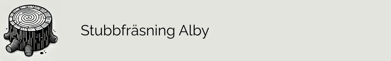 Stubbfräsning Alby