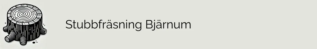 Stubbfräsning Bjärnum