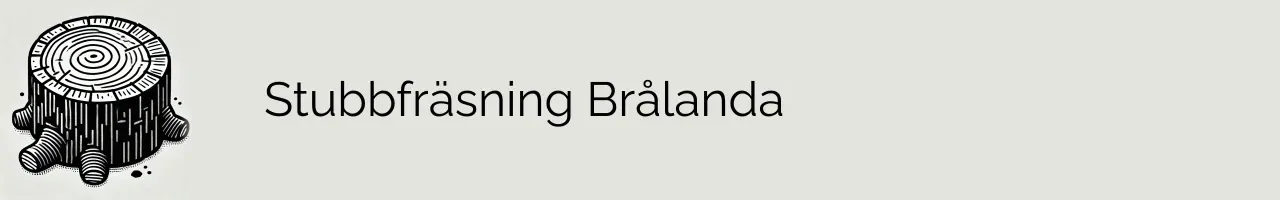 Stubbfräsning Brålanda