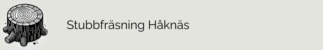 Stubbfräsning Håknäs