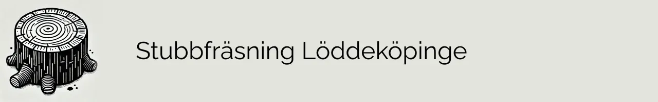 Stubbfräsning Löddeköpinge