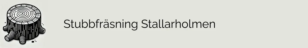 Stubbfräsning Stallarholmen