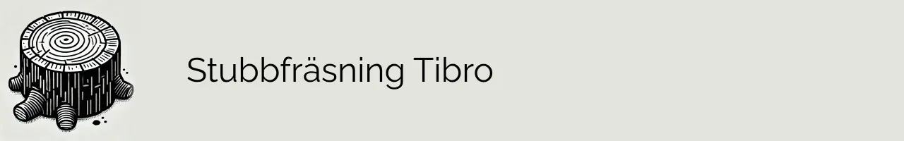 Stubbfräsning Tibro