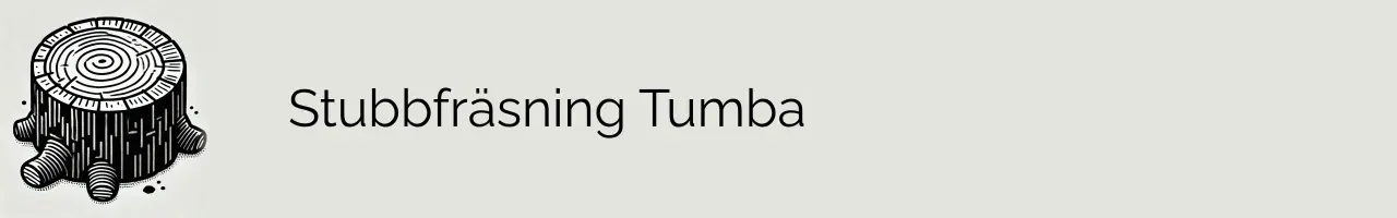 Stubbfräsning Tumba